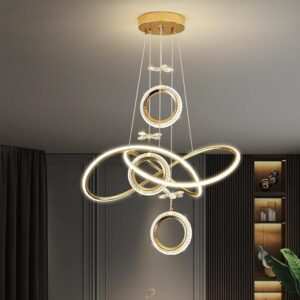 Rings Pendant Chandelier Light