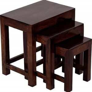 Wood Contemporary Nesting Tables