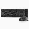 Zebronics Keyboard Zeb-Companion 107 USB Wireless Keyboard and Mouse Set with Nano Receiver (Black)