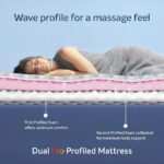 Sleepwell Dual PRO Profiled Foam Reversible 5-inch Double Bed Size