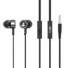 boAt BassHeads 122 Wired in Ear Earphones with Heavy Bass, Integrated Controls and Mic (Gun Metal)
