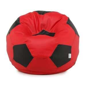 Amazon Brand Solimo Premium Faux Leather Football Bean Bag