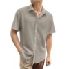 Leriya Fashion Textured Shirts for Men || Casual Shirt for Men || Shirt for Men|| Men Stylish Shirt || Men Fancy Shirt || Men Half Sleeve Shirt || Plain Shirts for Men
