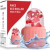 RIXTEC ice roller for face women skin glowing ice cube massager Face Puffiness Relief Massage Skin Care Tools for face eye(Multi color)(Facial roller)