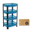 Corner Kitchen Storage Rack