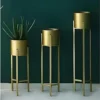 Metal Floor Tall Indoor Plant Stand