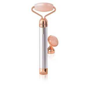 Facial Massager 2-in-1 Electric Vibrating Rose