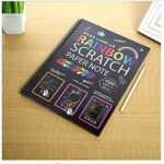 A4 Rainbow Art Scratch Paper Book