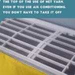 Premium Work Indoor AC Dust Protection Cover