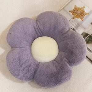 Flower Shaped Throw Pillow