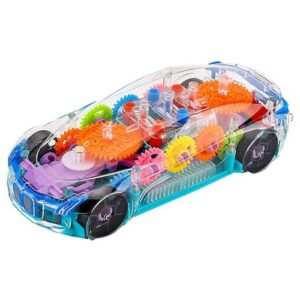 Gear Display Transparent Car Toy for Kids