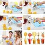 Aluminium Manual Fruit Juicer