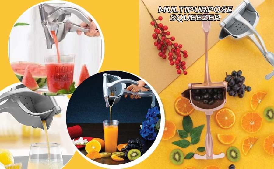 Aluminium Manual Fruit Juicer