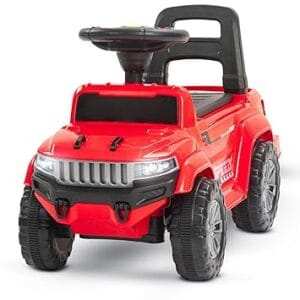 Push Ride on Toy Jeep with Music & LED Light