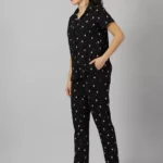 Black Shirt & Pyjama set