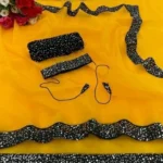 SUPER NET FABRIC SARI