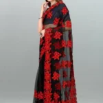 fancy net saree