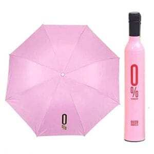 Wine Bottle Travel Umbrella