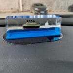 Car Interior Dashboard Decoration Floating Water