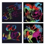 Rainbow Scratch Book